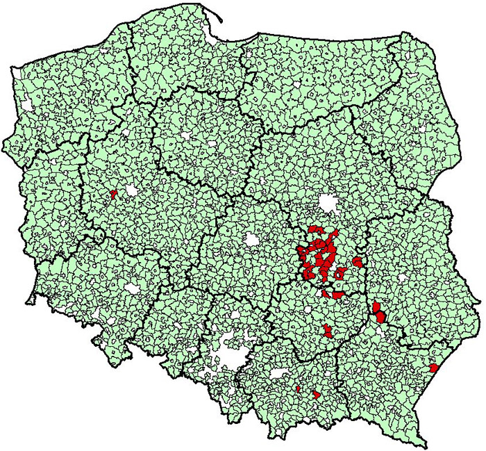 Niska zawartość próchnicy